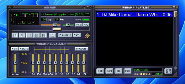 media player visualizations for winamp